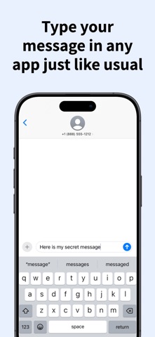 AirLock message decryption screen