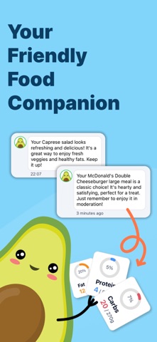 Avoguido daily calorie and macronutrient tracking